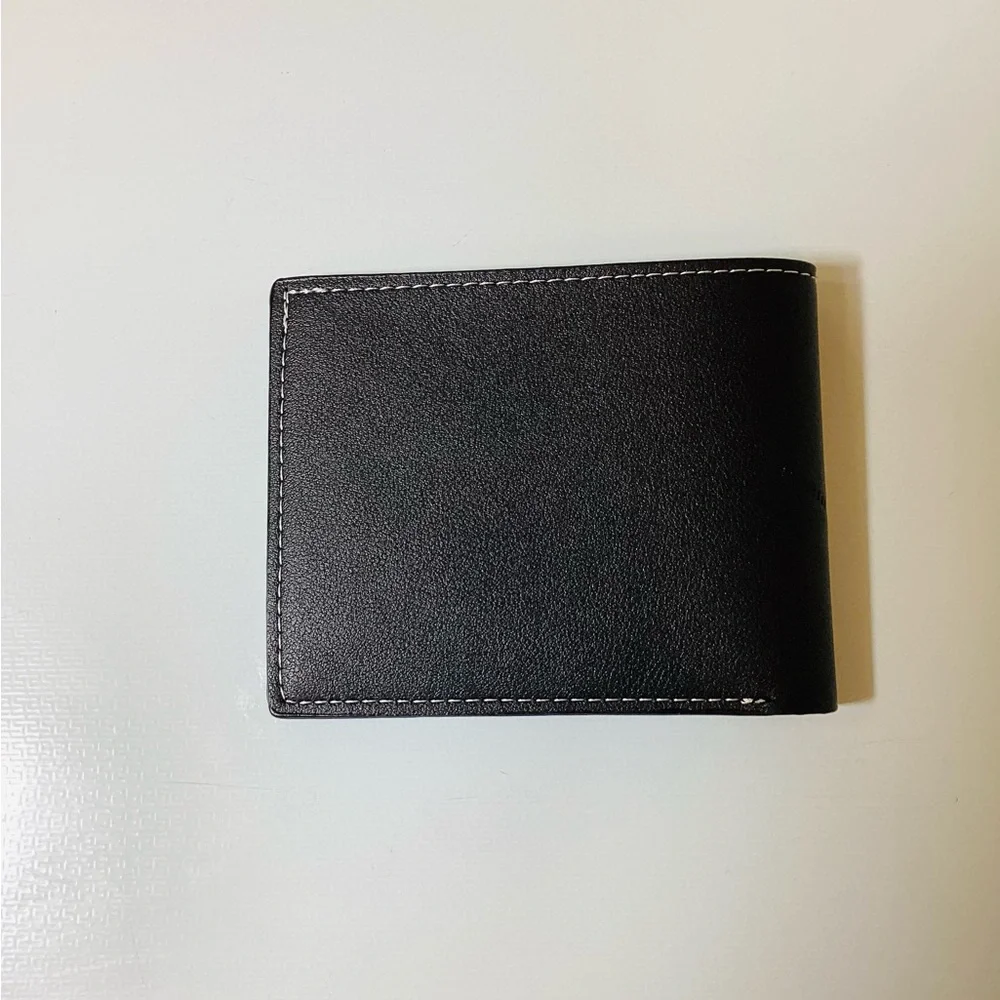 Fashion Leather Men Wallet - In the shade Black. Pick Color ~ Black or Brown